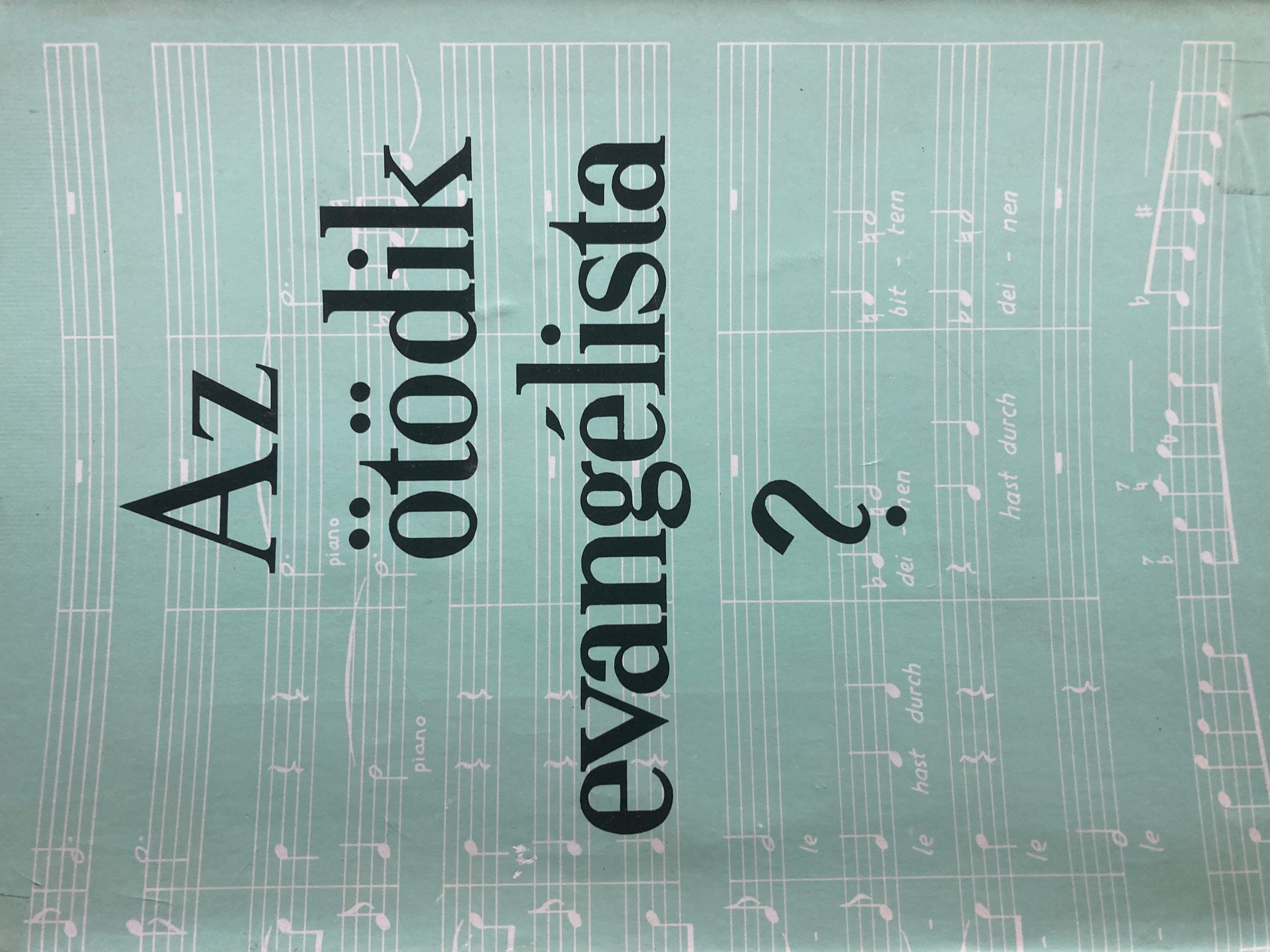 Az ötödik evangélista (1985)
